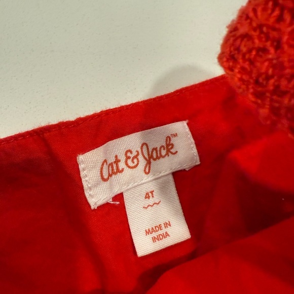 Cat & Jack Vibrant Red Toddler Stars Set - Picture 5 of 7